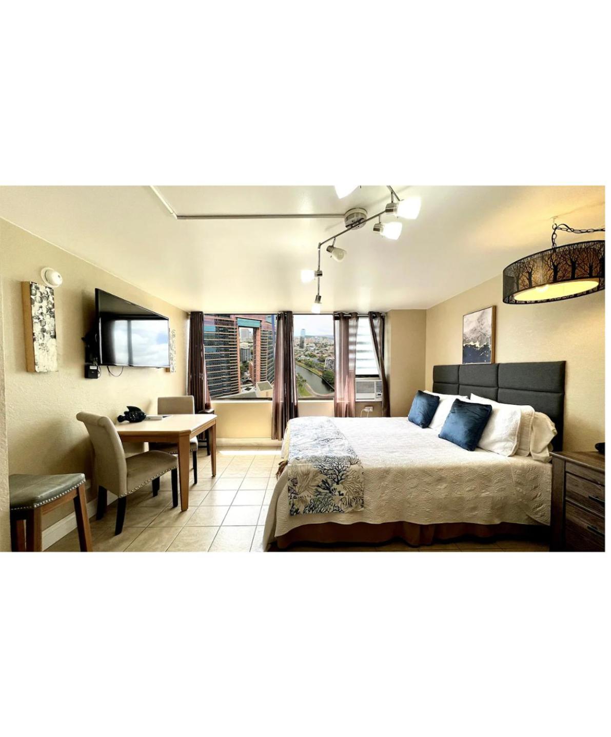 King Bed, Spacious, Legal, View Honolulu Exteriér fotografie